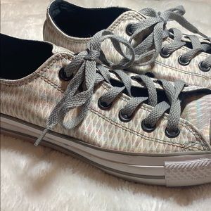 Converse All Star Metallic Jacquard Sneakers